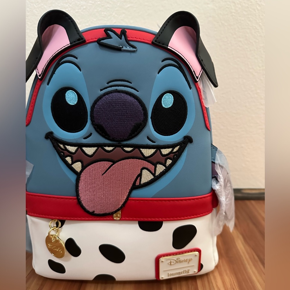 NWT Loungefly Disney Stitch x 101 Dalmatians costume cosplay backpack - Picture 3 of 5